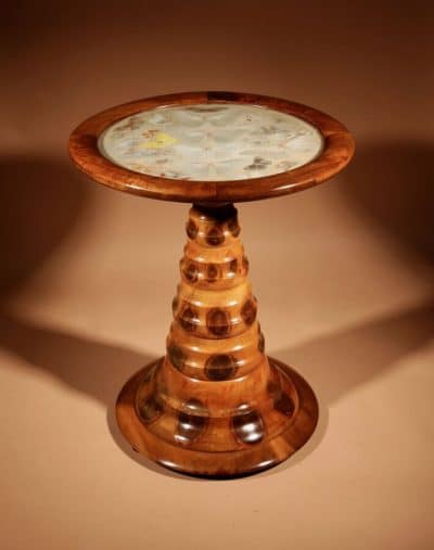  A Brazilian Butterfly Table, Circa 1900-20