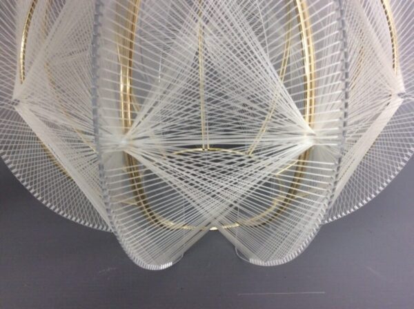 Pair of Paul Secon for Sompex Pendant Shades Mid Century 1960's - Image 3