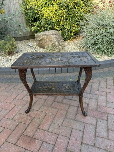 Arts & Crafts Japanese Table for Liberty c1900