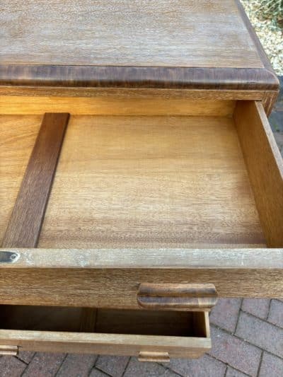 Heals Style Limed Oak Chest of Drawers - Image 5