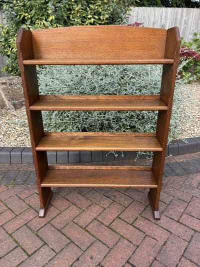 Arts & Crafts Oak Bookcase by Brynmawr Furniture - Image 2