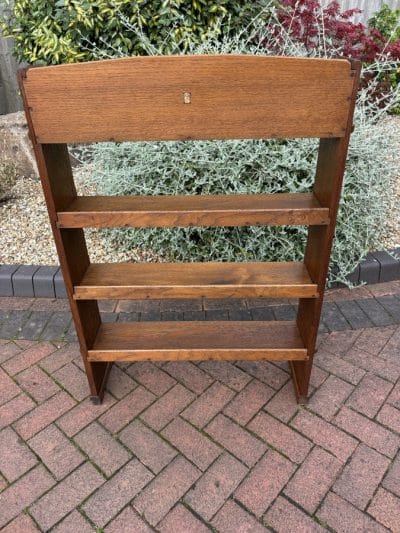 Arts & Crafts Oak Bookcase by Brynmawr Furniture - Image 7