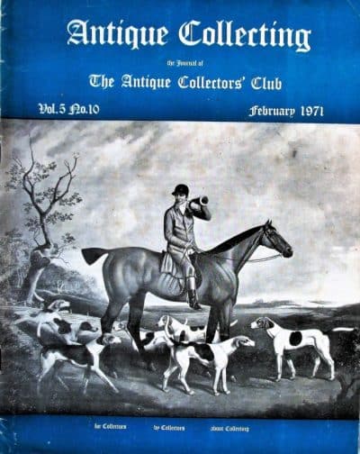 Antique Collecting February 1971