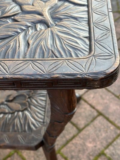 Arts & Crafts Japanese Table for Liberty c1900 - Image 9