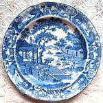 Chinese Traders Dessert Plate 1a AA