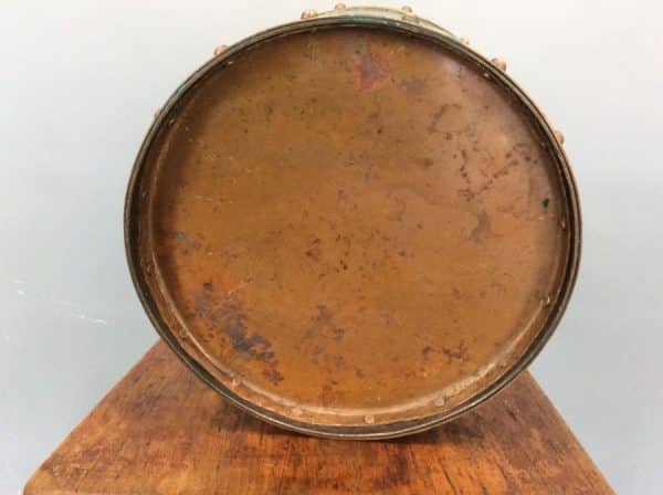 Arts & Crafts Heavy Copper Riveted Bucket - Image 6