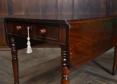 Victorian Mahogany Pembroke / Drop Leaf Table SAI3175 - Image 4