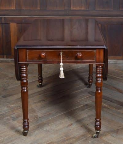 Victorian Mahogany Pembroke / Drop Leaf Table SAI3175 - Image 7