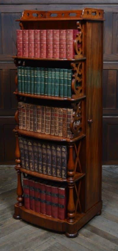 Victorian Mahogany Leaf Holder/ Whatnot SAI3163
