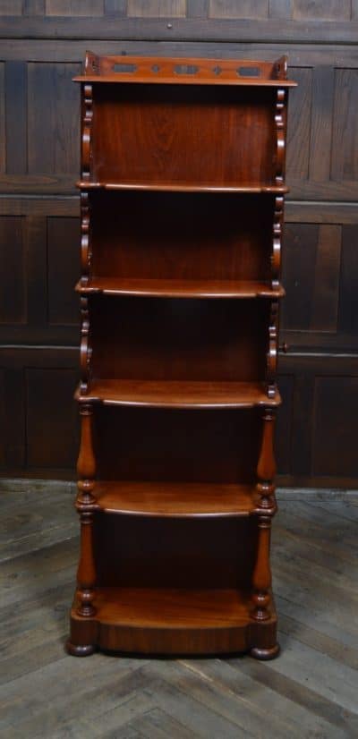Victorian Mahogany Leaf Holder/ Whatnot SAI3163 - Image 14
