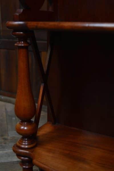 Victorian Mahogany Leaf Holder/ Whatnot SAI3163 - Image 12