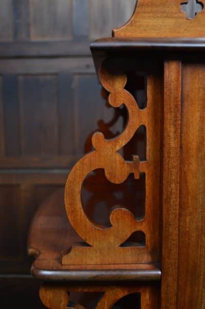 Victorian Mahogany Leaf Holder/ Whatnot SAI3163 - Image 9