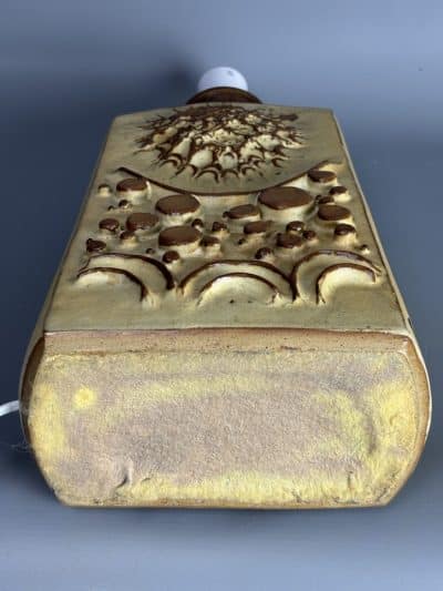 Mid Century Studio Pottery Lamp by Shelf Pottery - Image 6