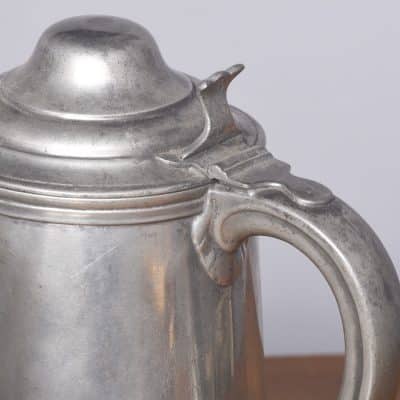 Seven Large Pewter Flagons - Image 3