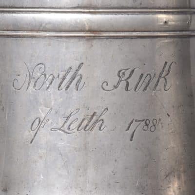 Seven Large Pewter Flagons - Image 12