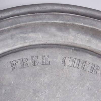 Large Pewter Chargers/Plates - Image 6