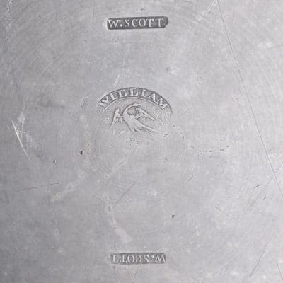 Large Pewter Chargers/Plates - Image 8