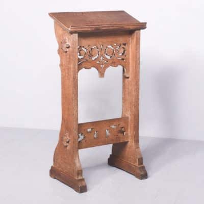 Carved Oak Lectern
