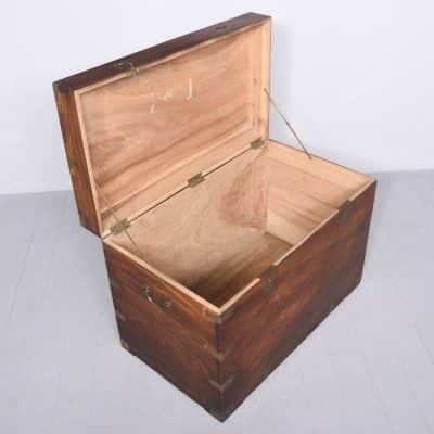 Large Military Camphor Wood Kist/Trunk - Image 4