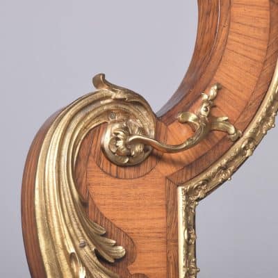 Exhibition Quality Louis XV Style Cheval Mirror - Image 8