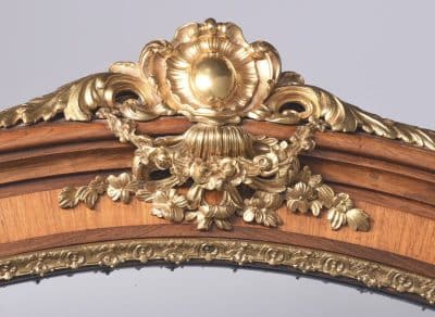 Exhibition Quality Louis XV Style Cheval Mirror - Image 9