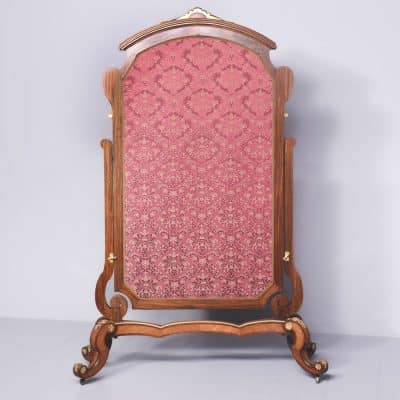 Exhibition Quality Louis XV Style Cheval Mirror - Image 4