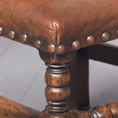 Set of 8 Titchmarsh & Goodwin Cromwellian Style Dining Chairs - Image 7