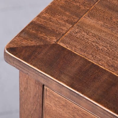 George III Inlaid Mahogany Neat-Sized Side Table - Image 5