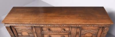 Titchmarsh & Goodwin Handmade Jacobean-Style Oak Dresser - Image 7
