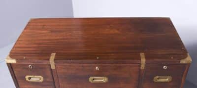 William IV 2-Part Mahogany Secretaire Chest - Image 8