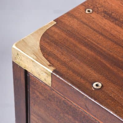 William IV 2-Part Mahogany Secretaire Chest - Image 10