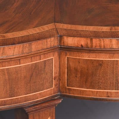 Shaped George III Inlaid Console Table - Image 2