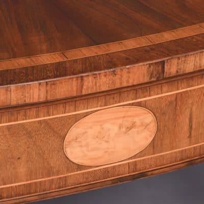 Shaped George III Inlaid Console Table - Image 3