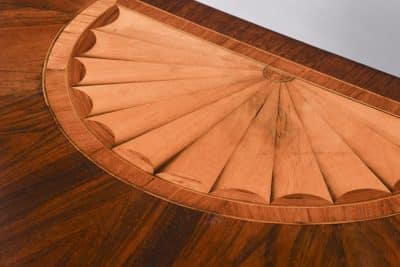 Shaped George III Inlaid Console Table - Image 7