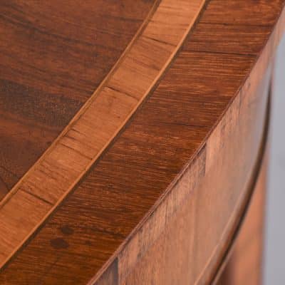 Shaped George III Inlaid Console Table - Image 8