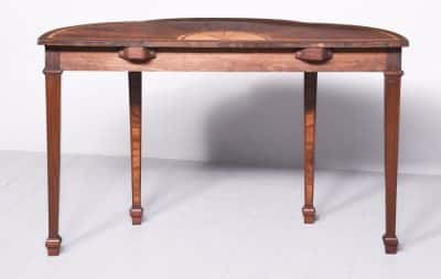Shaped George III Inlaid Console Table - Image 9