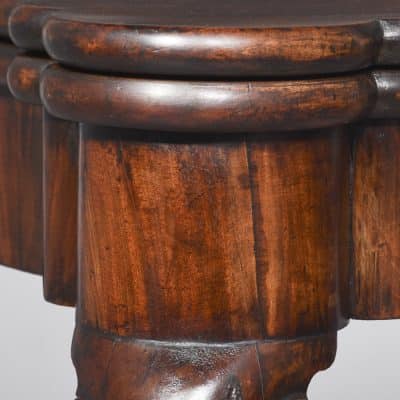 George II Fold-Over Card Table - Image 4