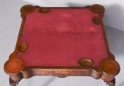 George II Fold-Over Card Table - Image 10