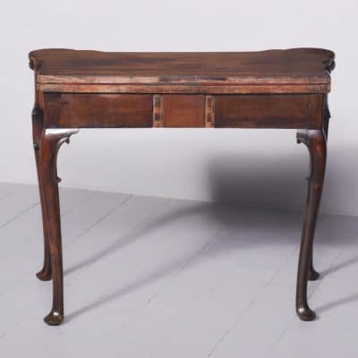 George II Fold-Over Card Table - Image 11