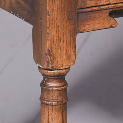 Solid Oak Jacobean-Style Neat-Sized Oak Cupboard - Image 4