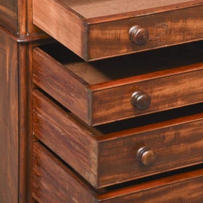 Superb Quality William IV Large Mahogany Partners Desk - Image 8