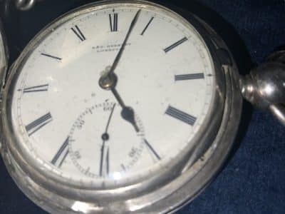 FULL HUNTER POCKET WATCH & CHAIN FANTASTIC - Image 3