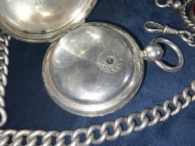 FULL HUNTER POCKET WATCH & CHAIN FANTASTIC - Image 6