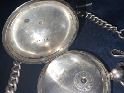 FULL HUNTER POCKET WATCH & CHAIN FANTASTIC - Image 7