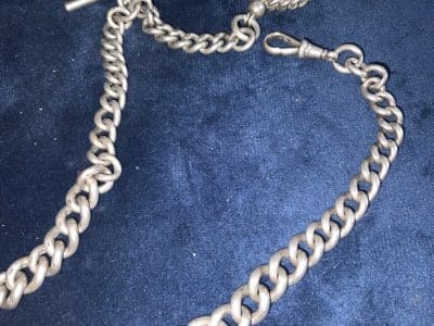 FULL HUNTER POCKET WATCH & CHAIN FANTASTIC - Image 14