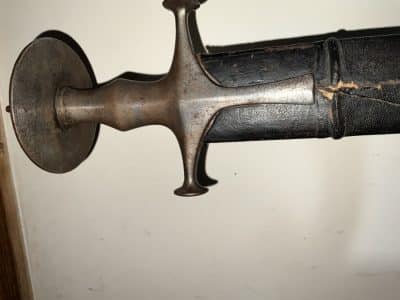 INDIAN TALWAR SWORD & SCABBARD 18th Century - Image 9