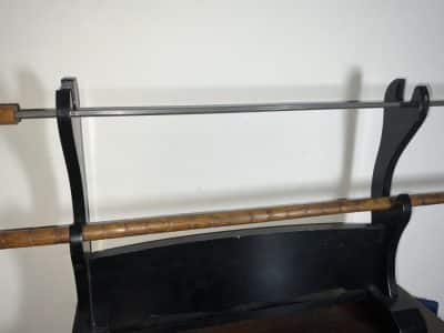 GENTLEMANS PARTRIDGE WALKING STICK SWORD STICK - Image 11