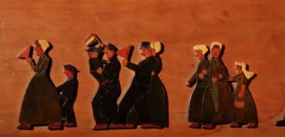 Amusing Dutch Brassband/Fanfare Type Of Jigsaw Woodwork Relief Painting. - Image 7