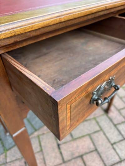 Arts & Crafts Walnut Writing Desk and Games Table - Image 11