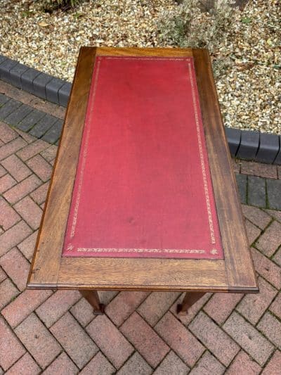 Arts & Crafts Walnut Writing Desk and Games Table - Image 7